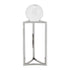 Silver Crystal Ball Stand